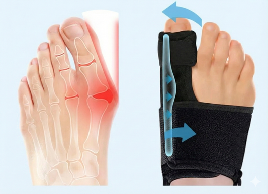 Hallux valgus douloureux soulagement en 20 min/jour, sans chirurgie.