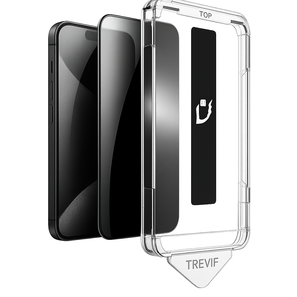 Film protecteur iPhone 3-en-1 anti-espion