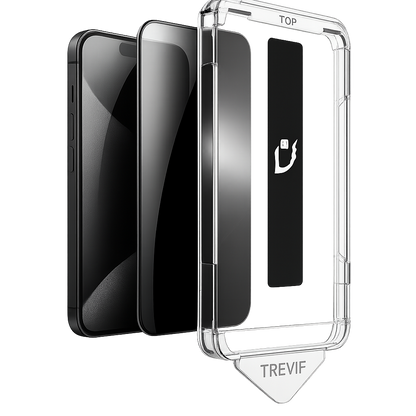 Film protecteur iPhone 3-en-1 anti-espion