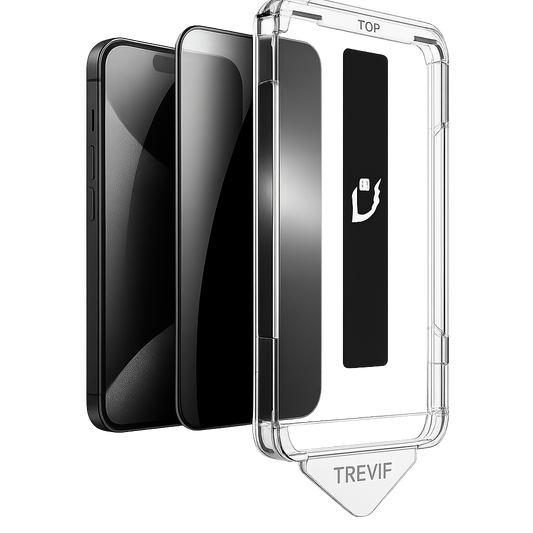 Film protecteur iPhone 3-en-1 anti-espion