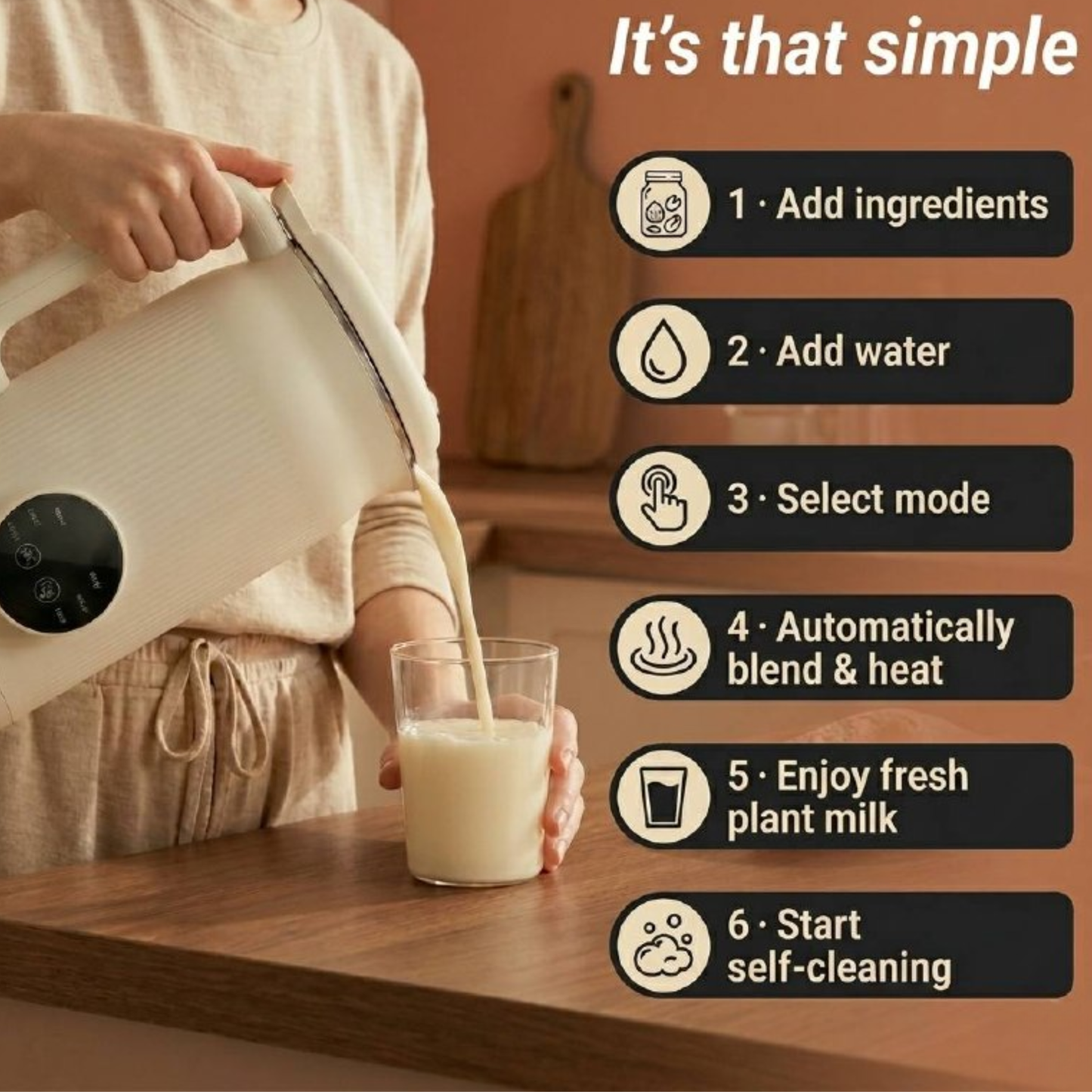 TrevifMylk – Fresh Plant Milk at the Press of a Button, No Additives